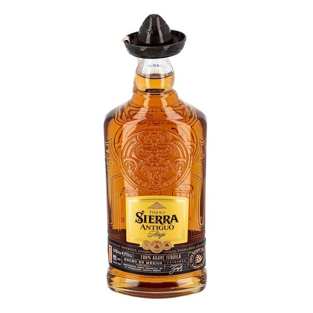 Текіла Sierra Anejo 100% de Agave 50 мл 