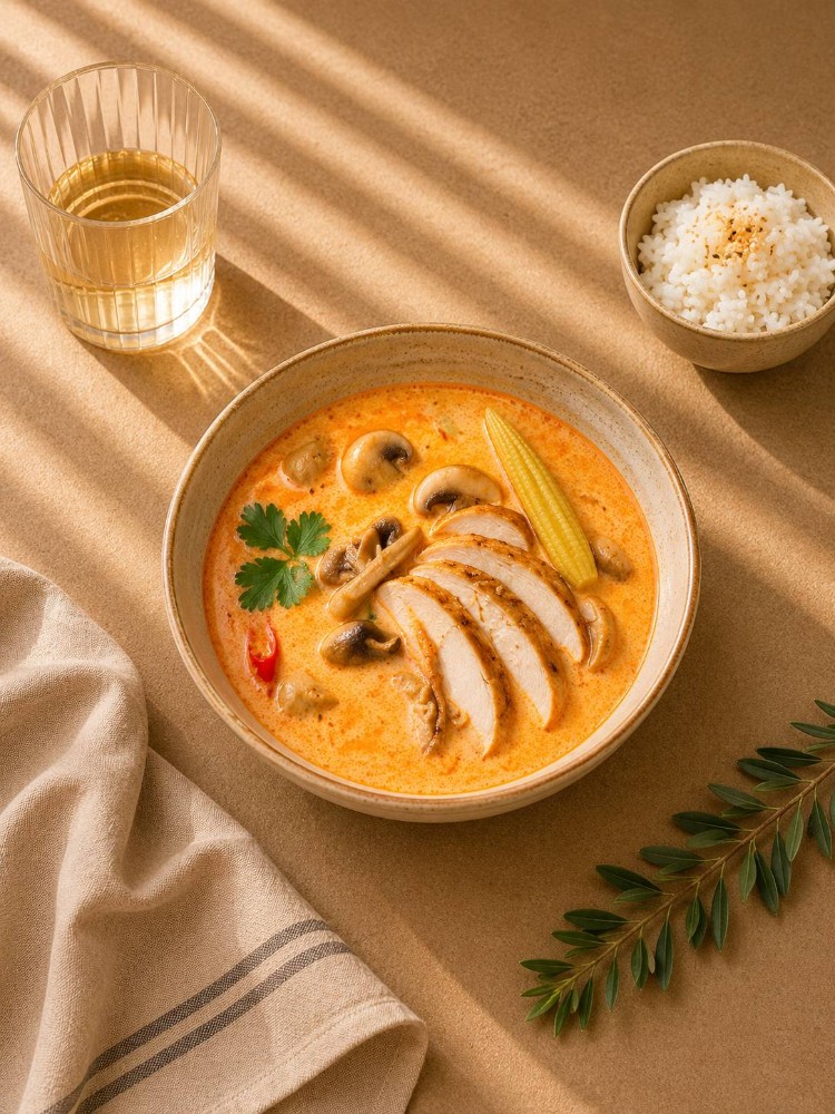 Том Ям с курицей