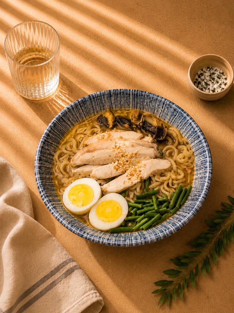 Рамен с курицей