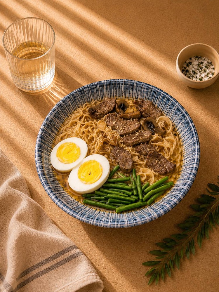 Рамен с говядиной