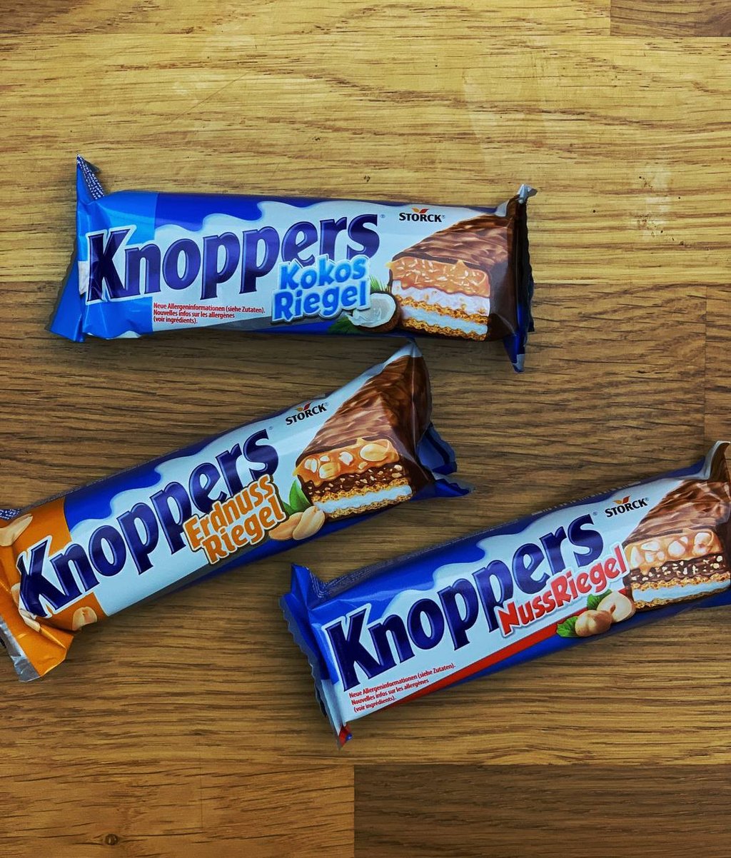 Батончик Knoppers