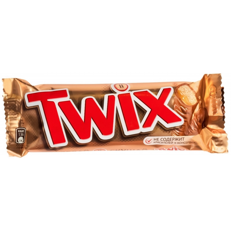 Батончик TWIX 55 гр