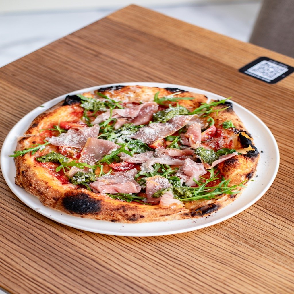 Піца з прошуто