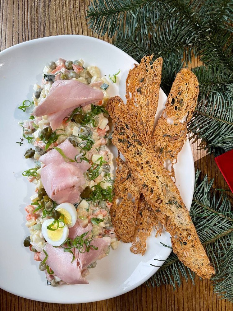 Олів'є з прошуто котто (доставка 500 г)