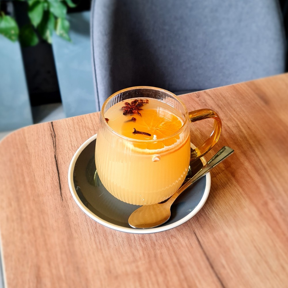 Чай яблуко-імбир