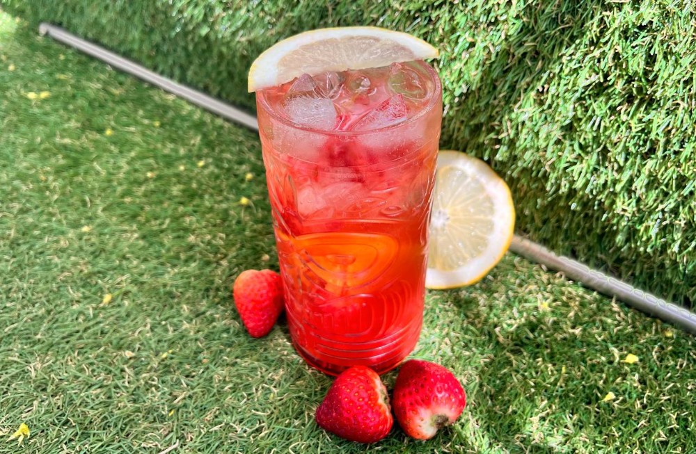 Лимонад полуничний