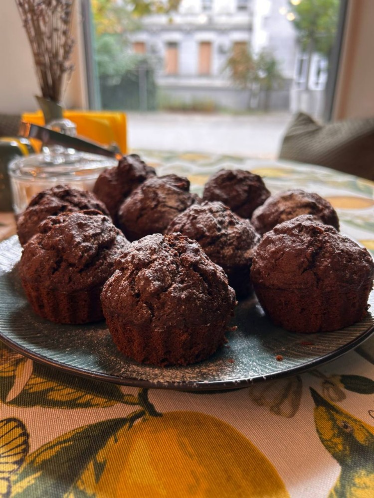 Мафін морквяний на стевіі 