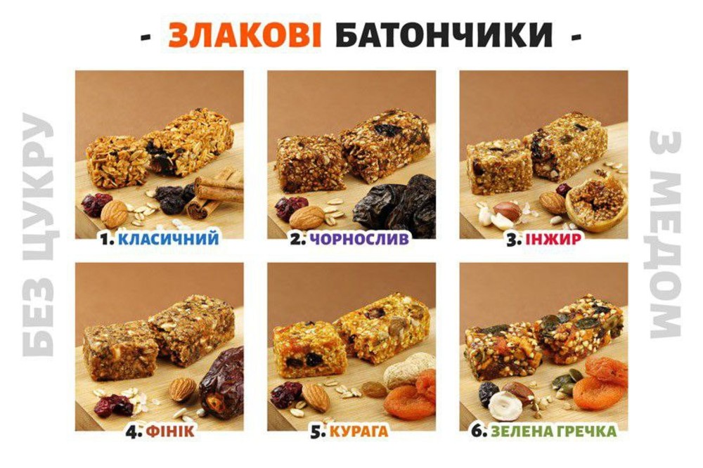 Батончик злаковий