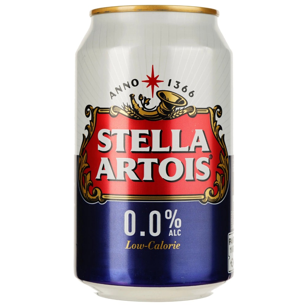 Пиво Stella Artois б/а 0.33л          