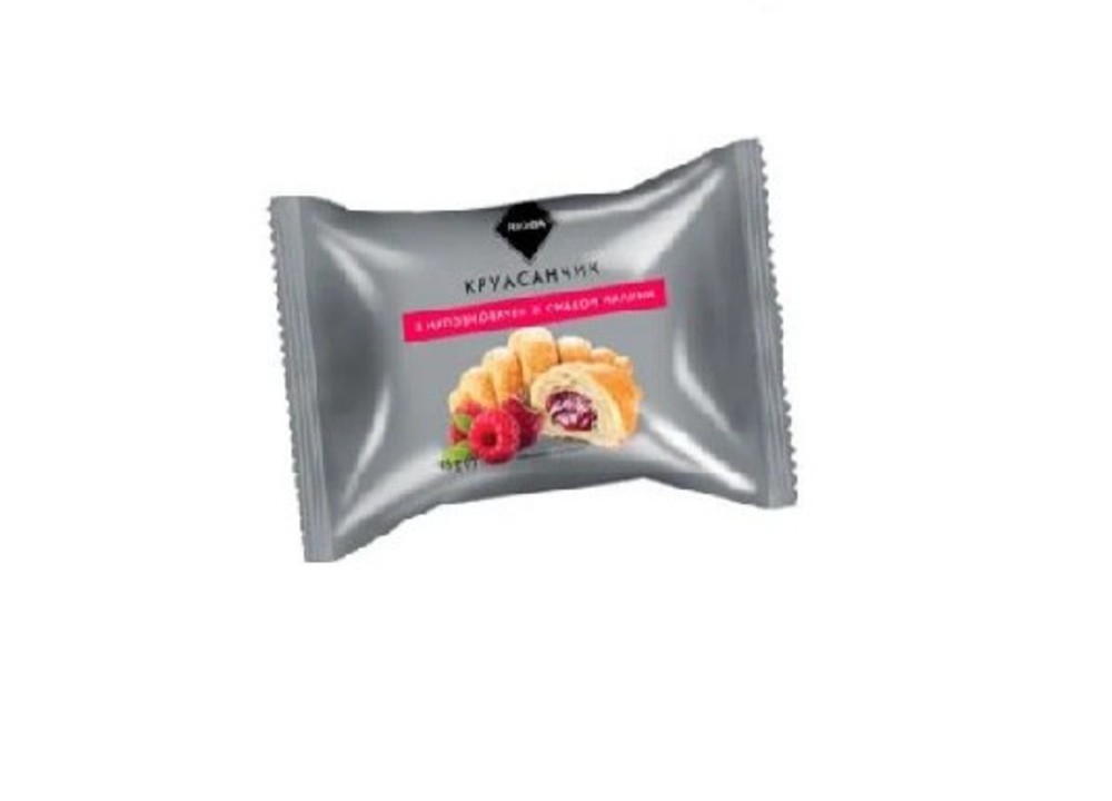 Rioba круасанчик з начинкою "малина" 45г