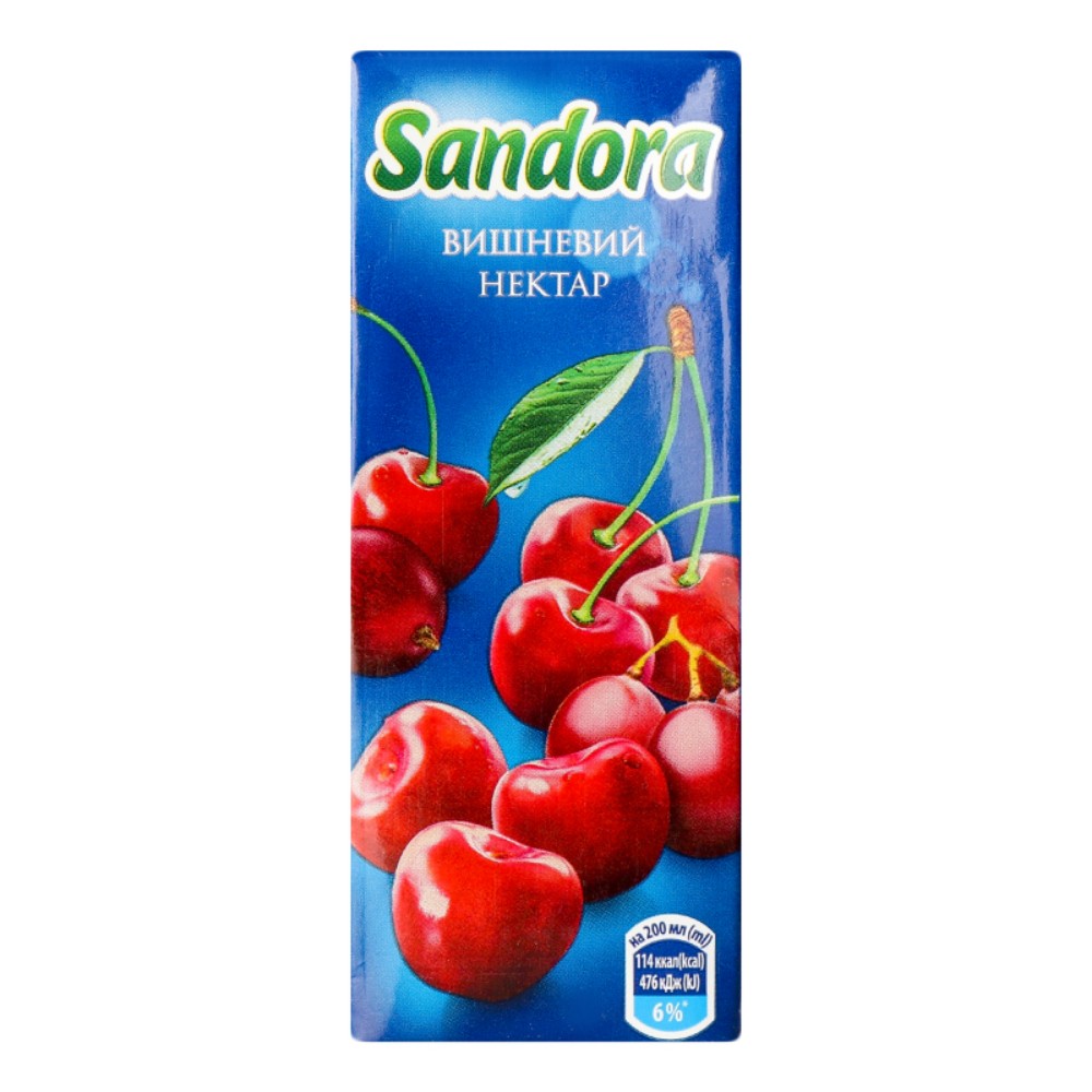 Вишневий нектар "Sandora" 0.2 л