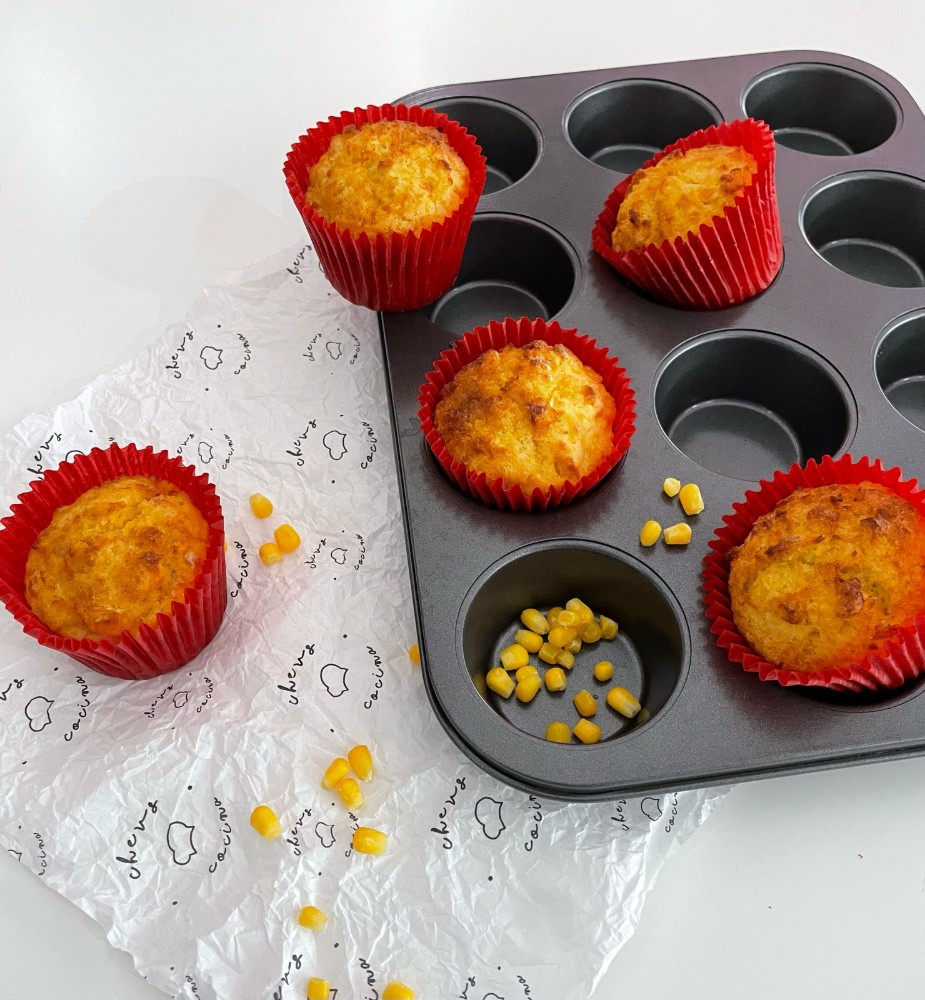 Muffin de elote.
