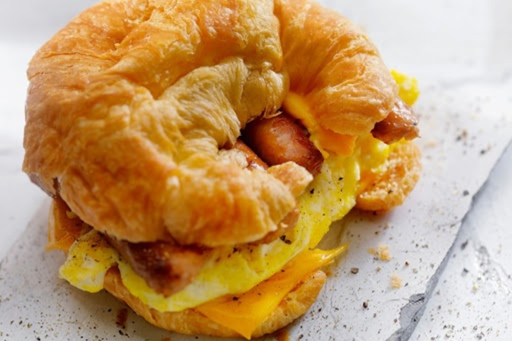 Panini de huevo.