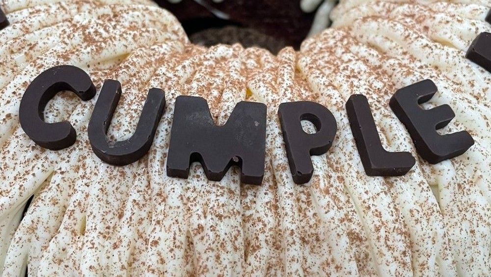 Letras de chocolate