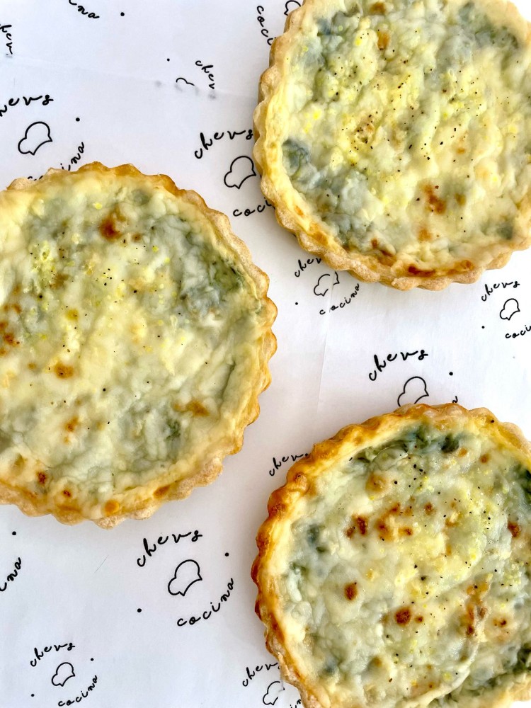 Quiché de Espinacas