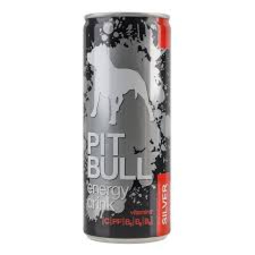 Напій енергетичний Pit Bull Silver 0,25 л жб