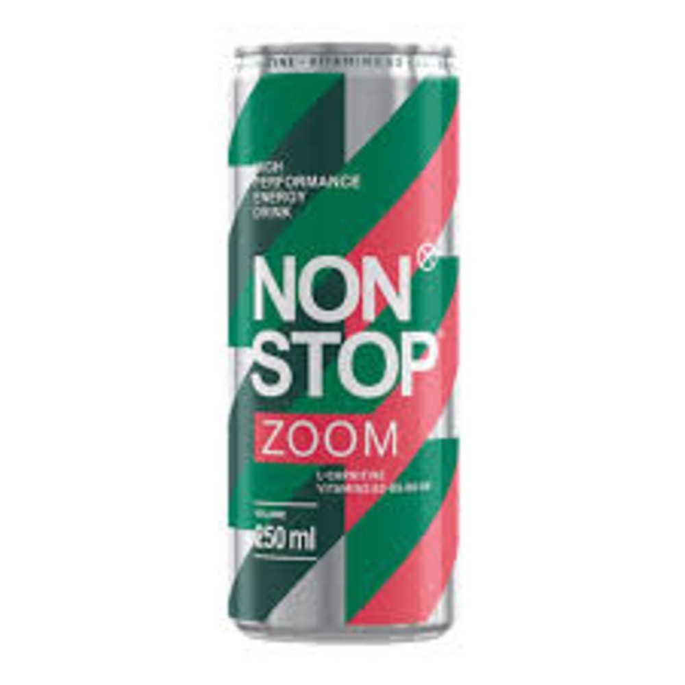 Напій безалкогольний Non Stop Zoom 0.25 л жб