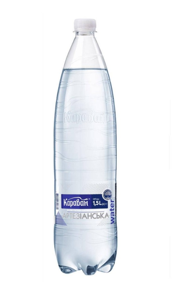 Вода Караван Артезіанська 1.5л