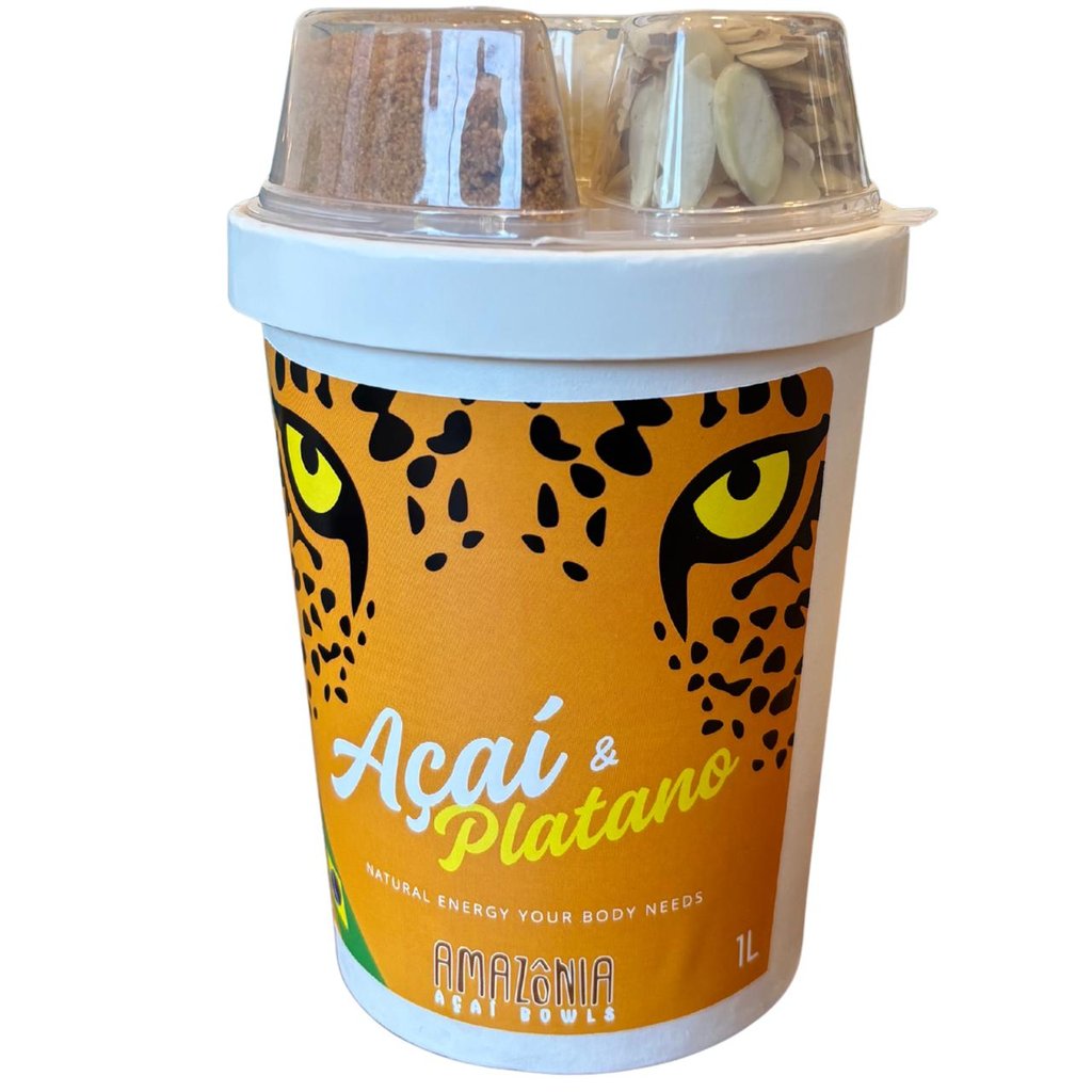Acai y Plátano 1L