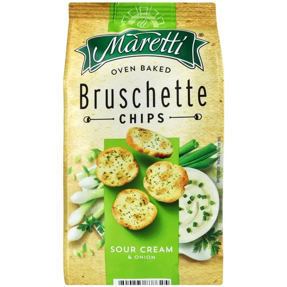 Брускета Maretti сметана і цибуля (70 г)