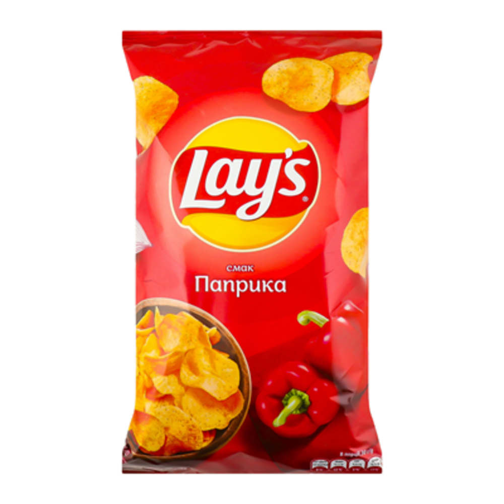 Чіпси Lay's паприка (120 г)