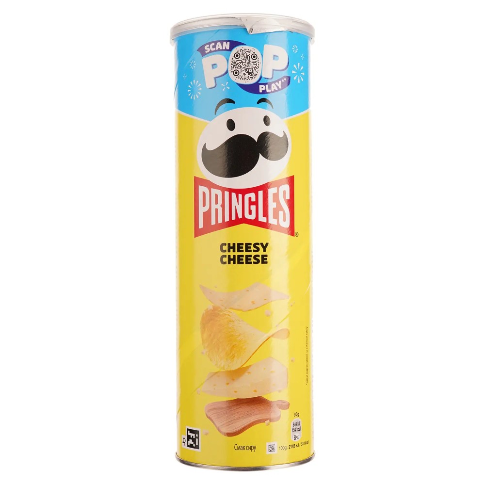 Чіпси Pringles Cheesy Cheese (165 г)