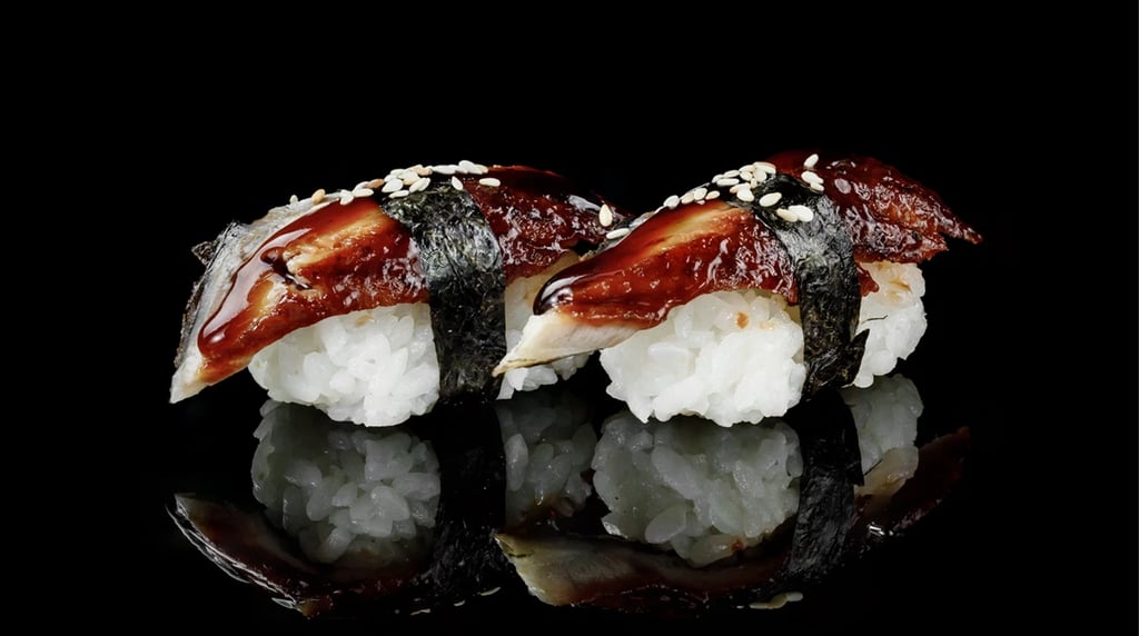 Суші з вугрем