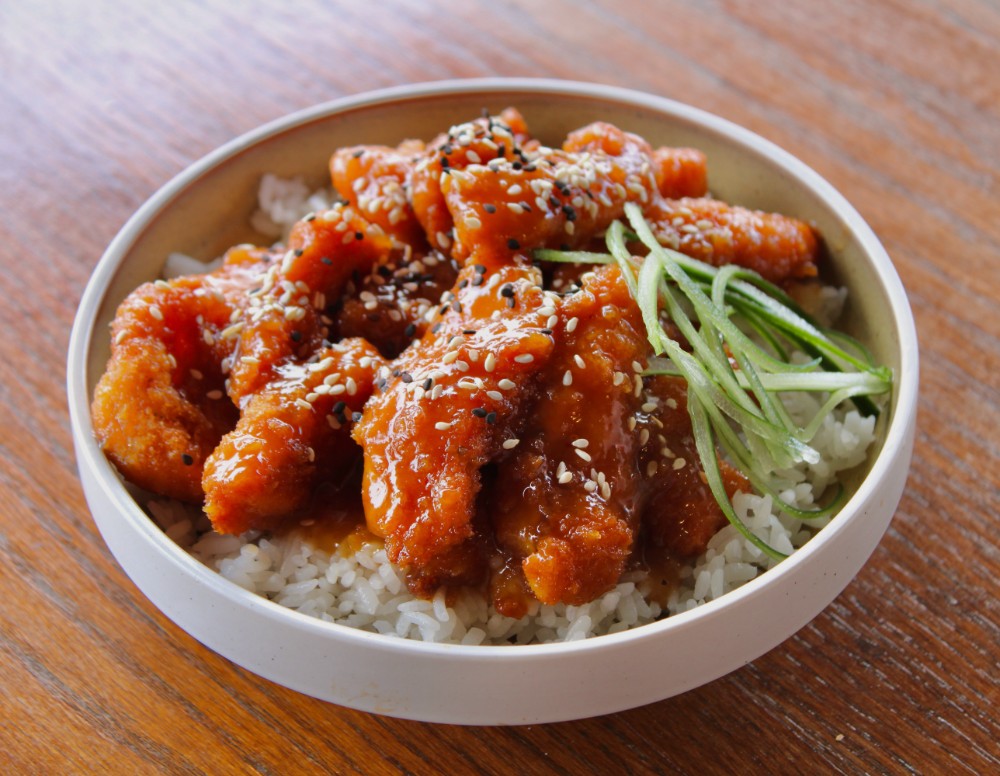 Pollo a la naranja
