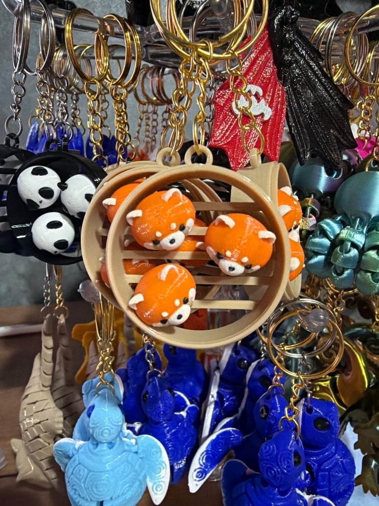 брелок круглий