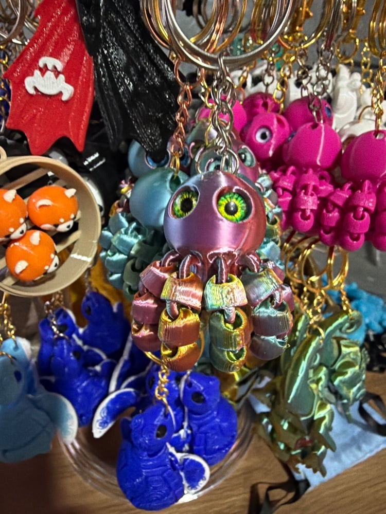 Брелок восьминіг