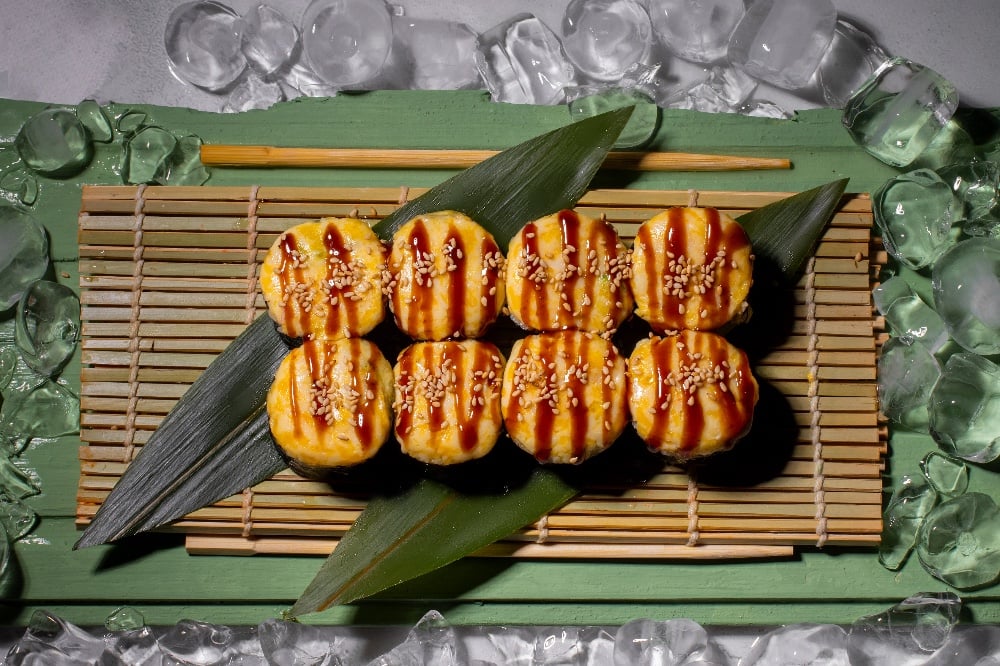 Запечений з лососем