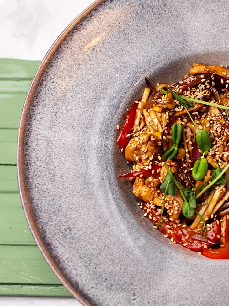 Удон з куркою