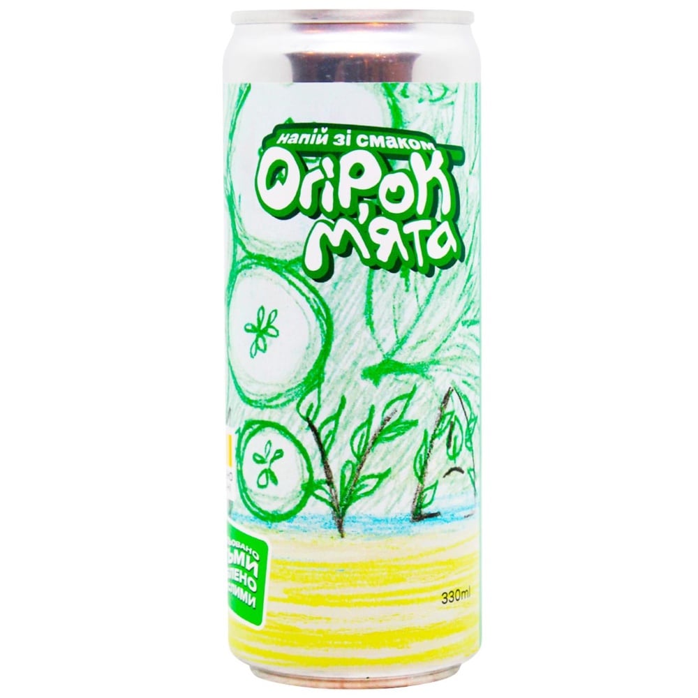 Лимонад MOVA огірок-мʼята