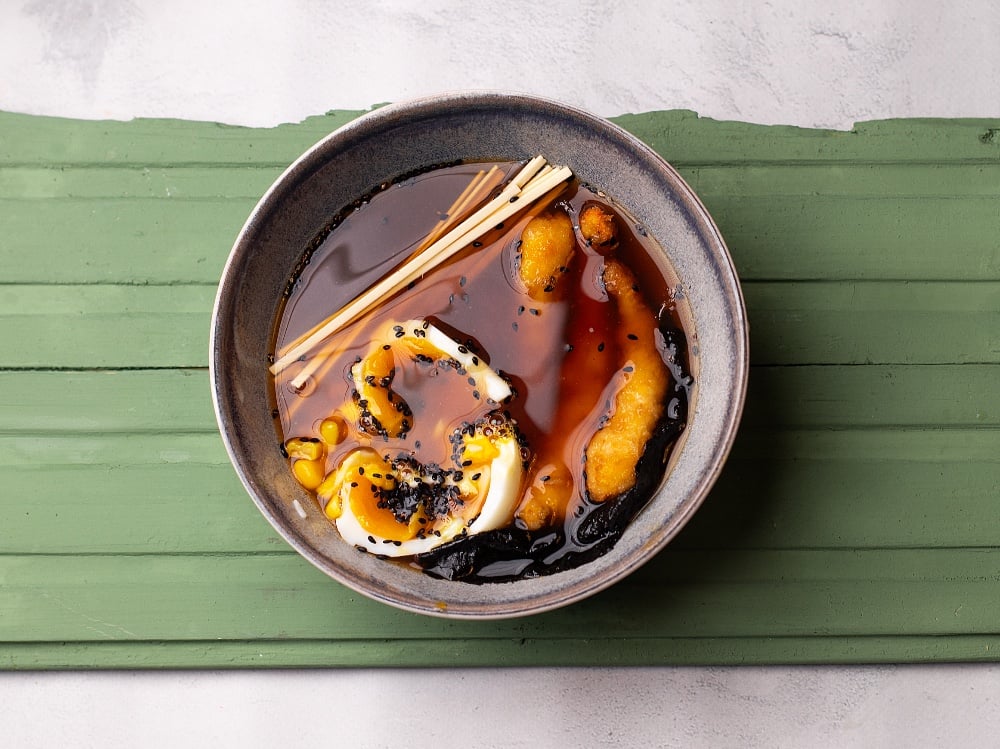 Рамен з креветкою