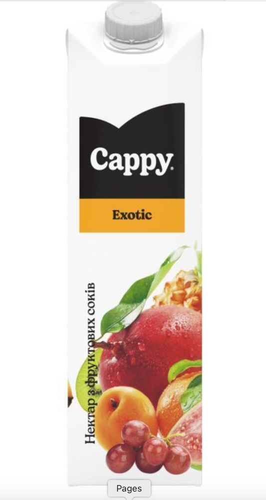 Сік CAPPY Екзотік
