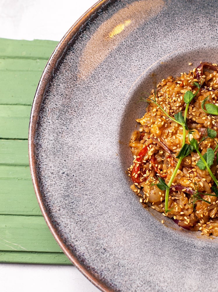 Смажений рис з морепродуктами