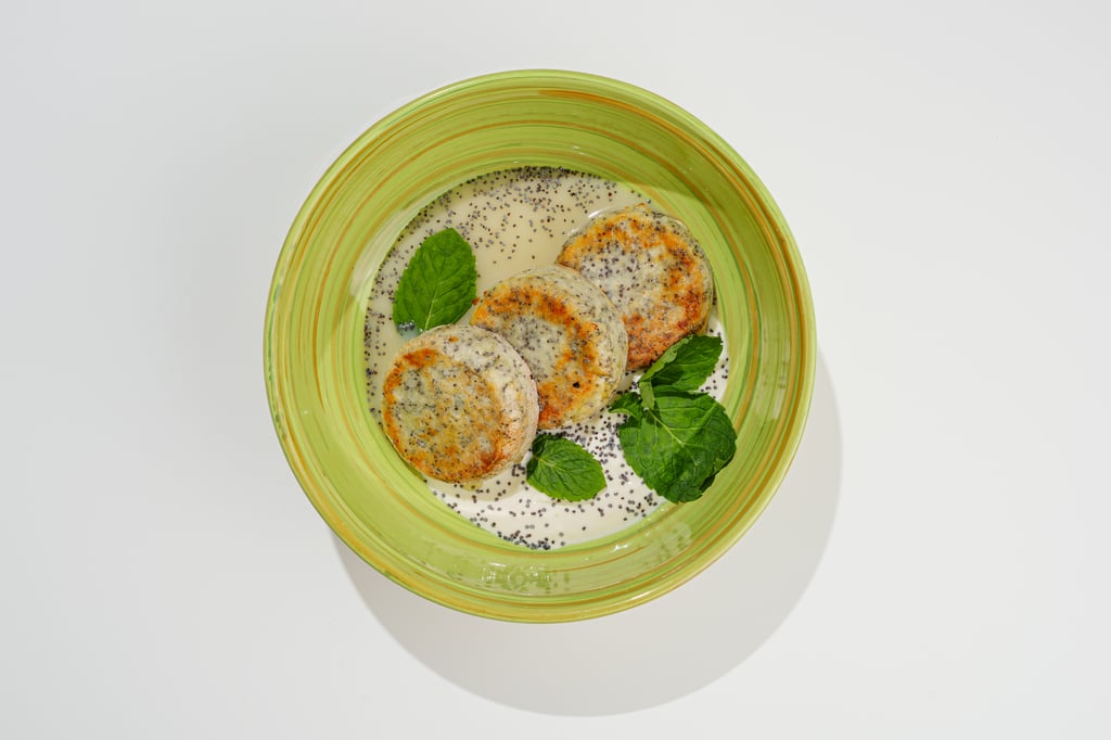 NEW Сырники с Маком,сметаной и сгущеным молоком