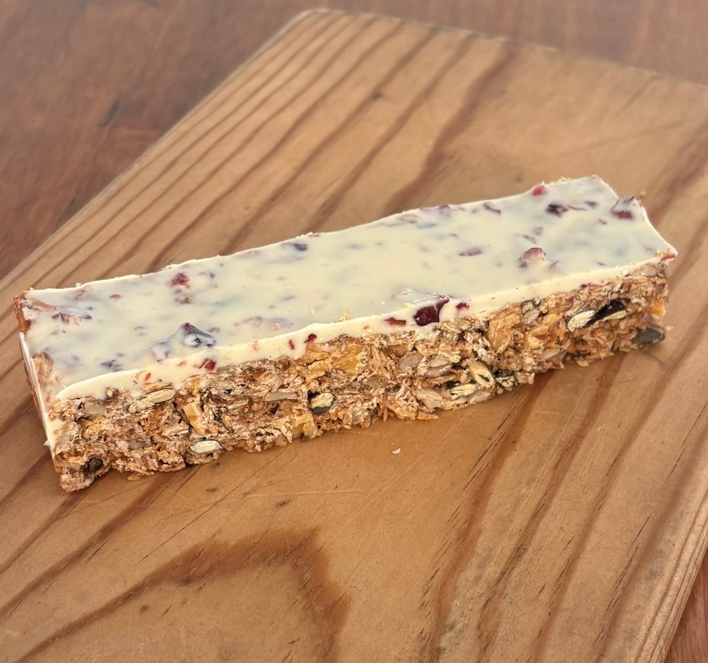 Barrita de granola casera (v)