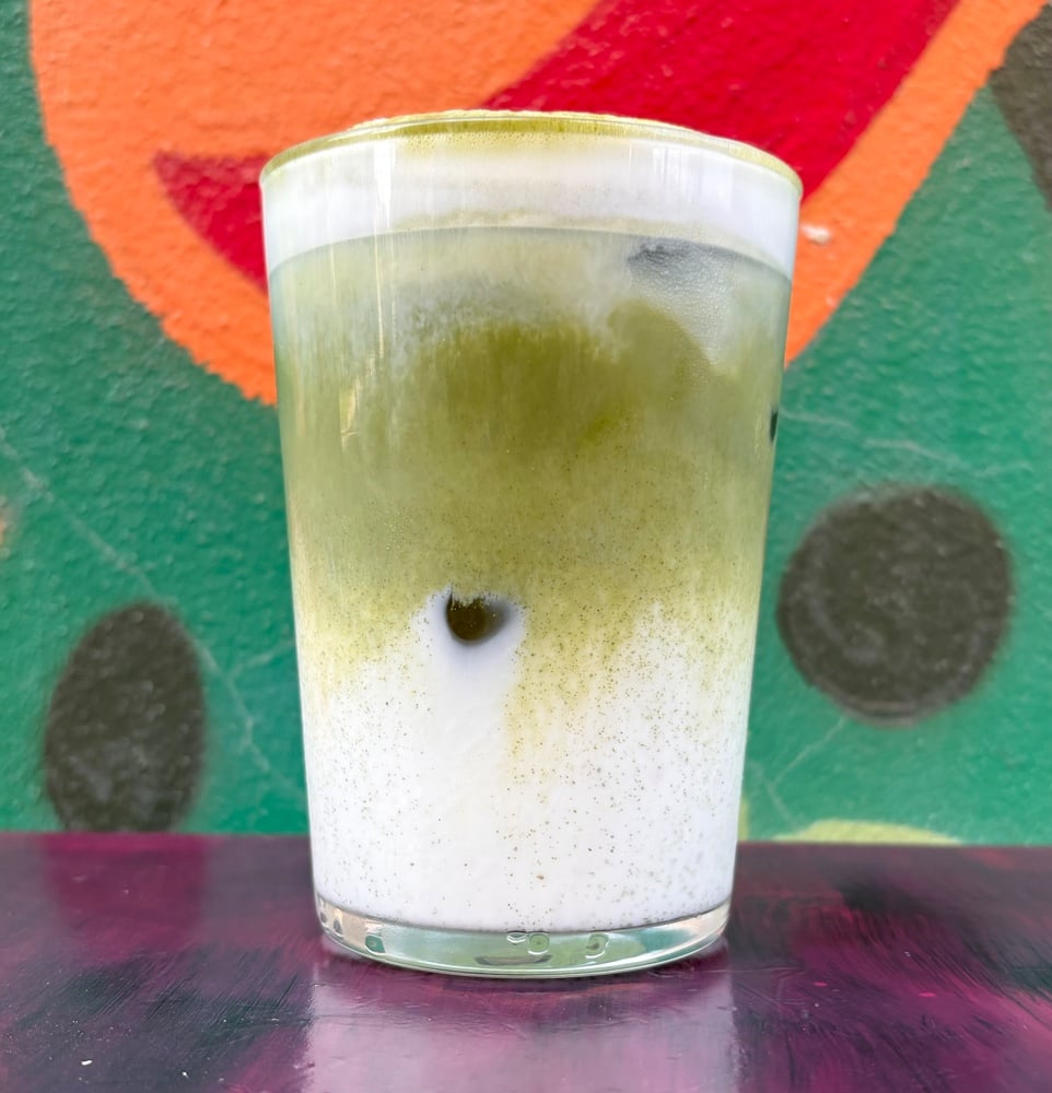 Iced Matcha latte