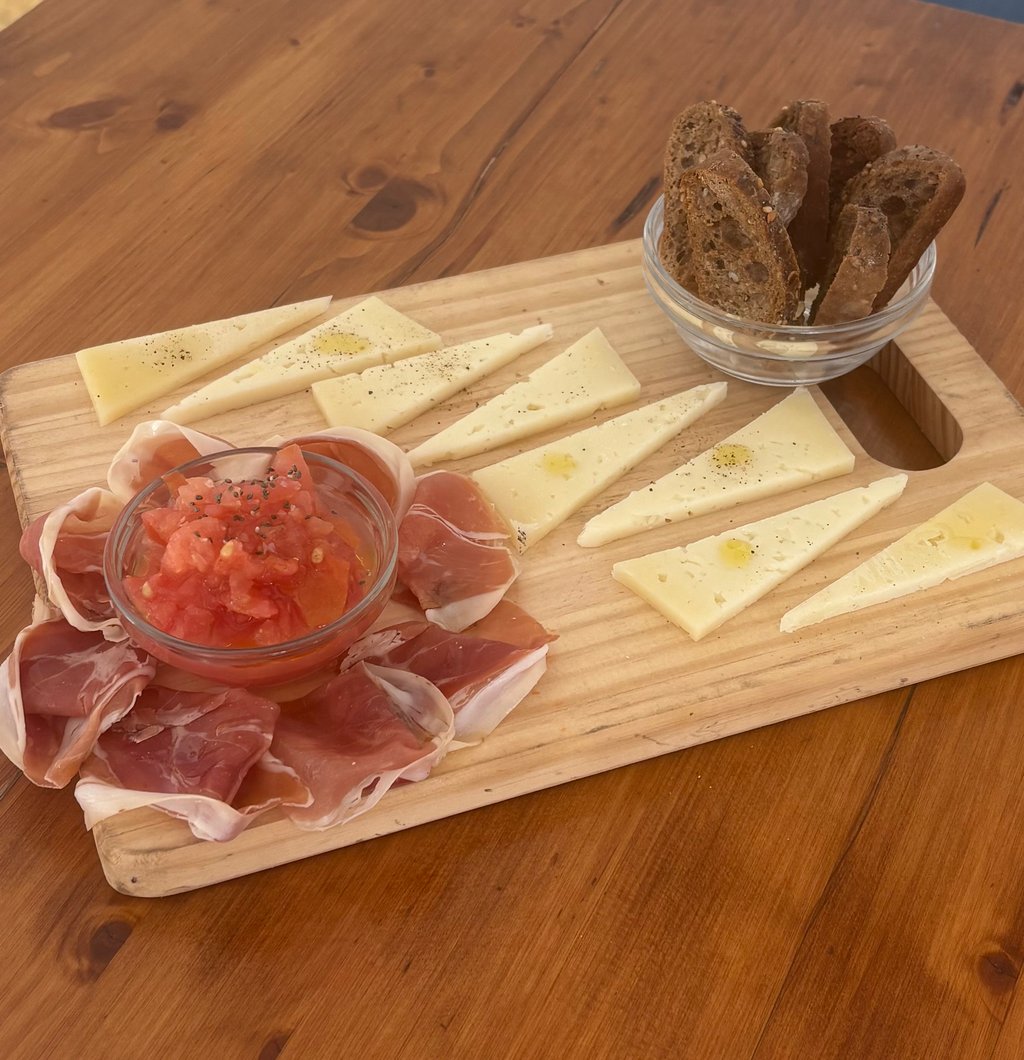 Tabla Jamon y queso