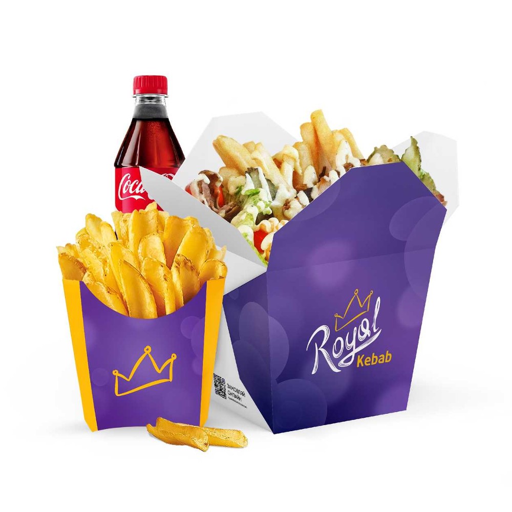 Кебаб в боксі Меню GLOVO