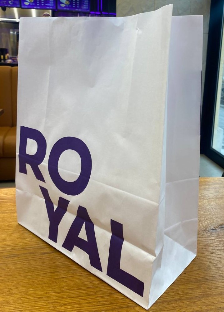 Упаковка з собою без дна Glovo