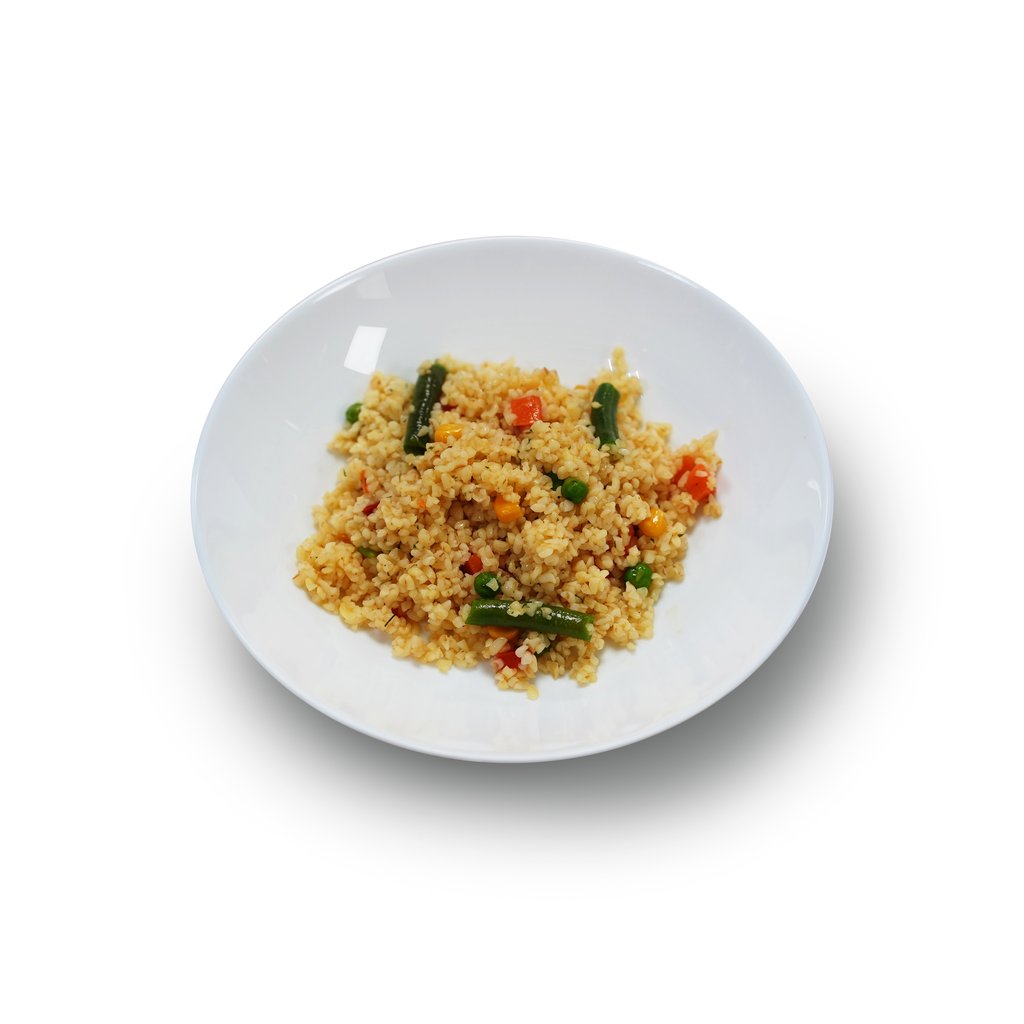 Булгур з овочами