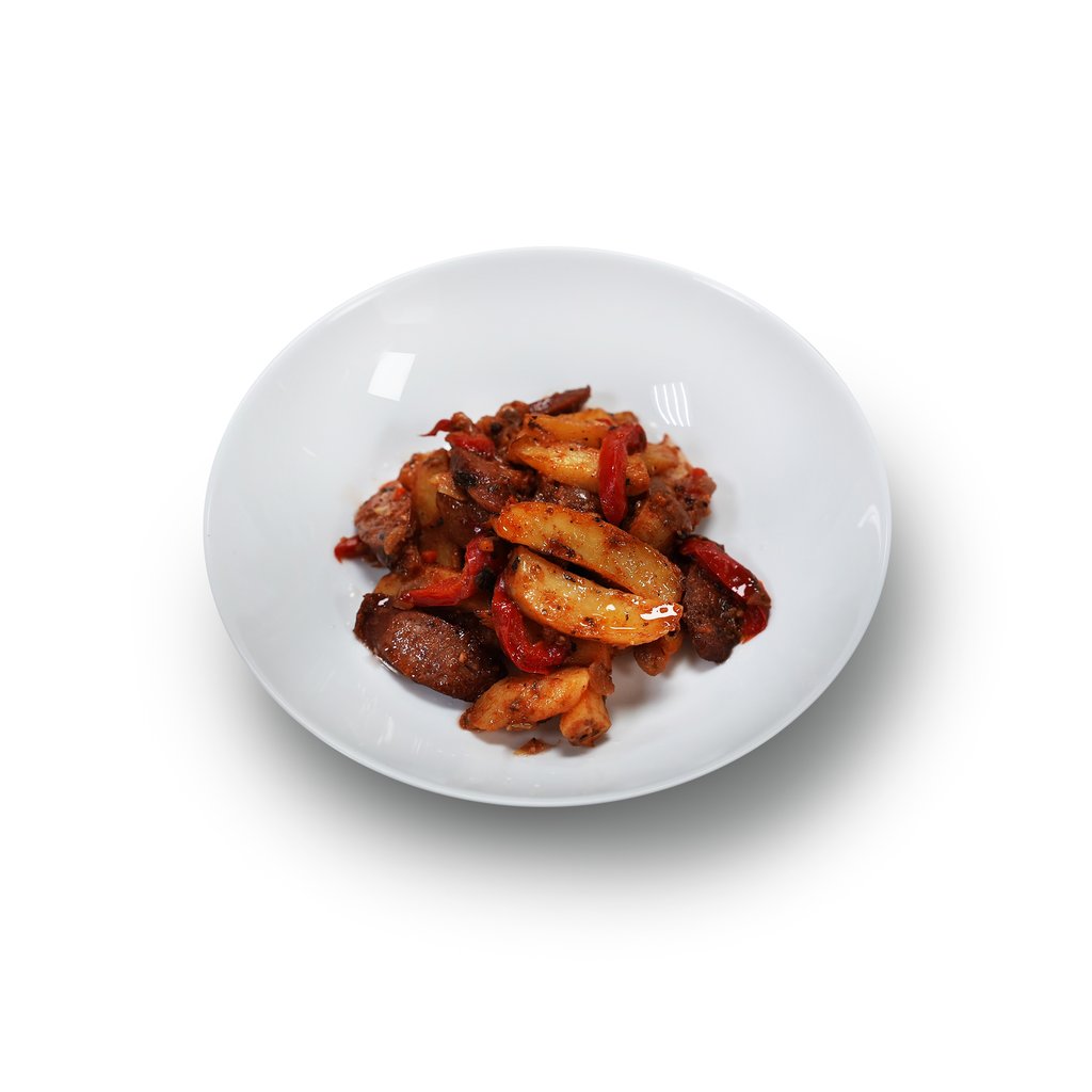 Картопля по-баварські