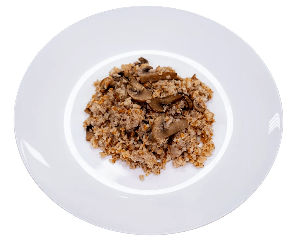 Каша пшенична з грибами