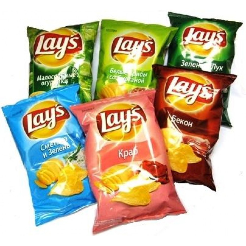 Чіпси Lays (в асортименті)