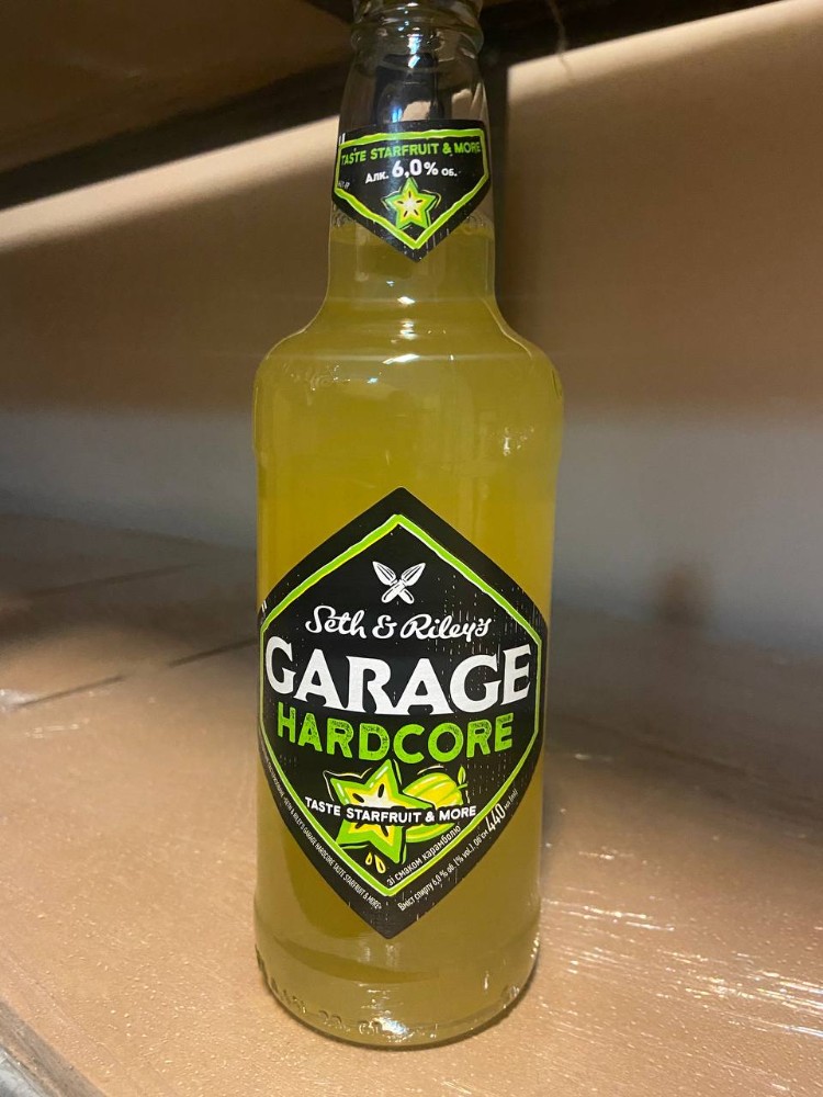 "GARAGE Hardcore taste Starfruit&more" 0,44Л