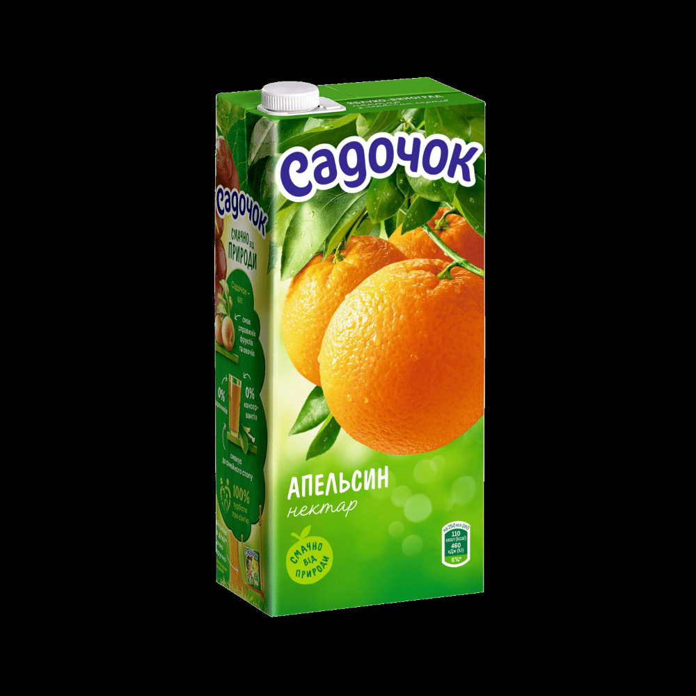 Сік Садочок Апельсин 0,95л