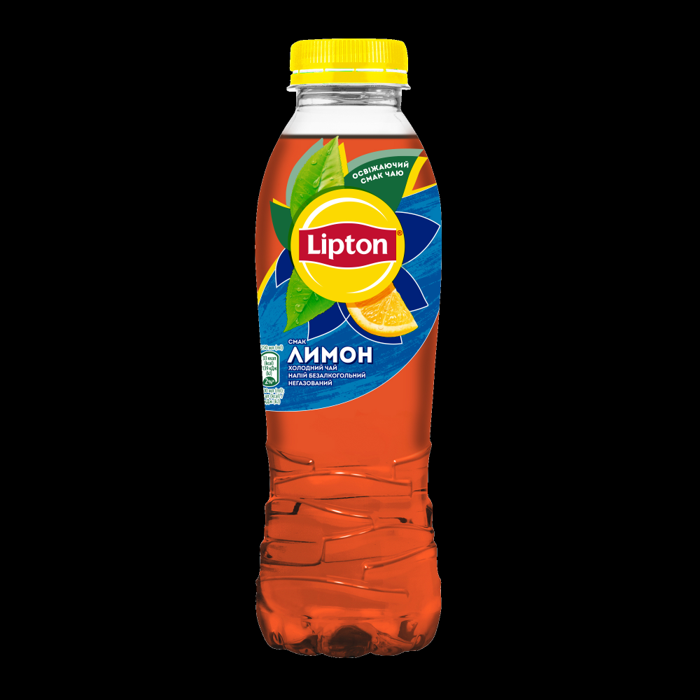 Lipton Ice Tea чорний з лимоном 0.5л