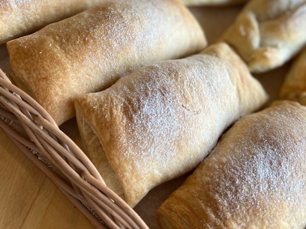 Слойка з яблуками